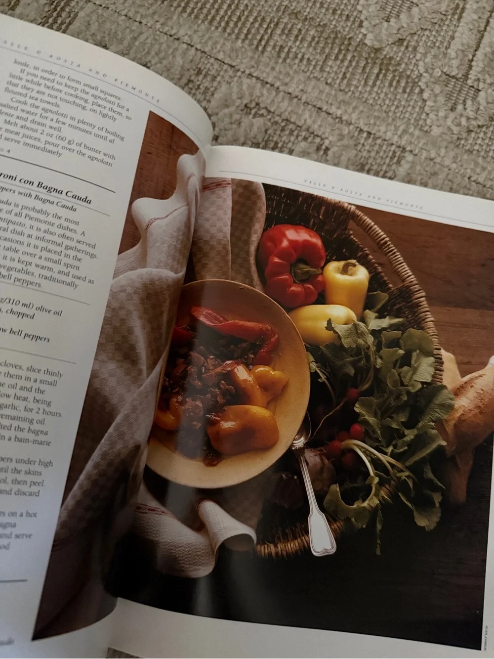 1991 Italy Italian vintage culinary cook book recipes hardcover no jacket